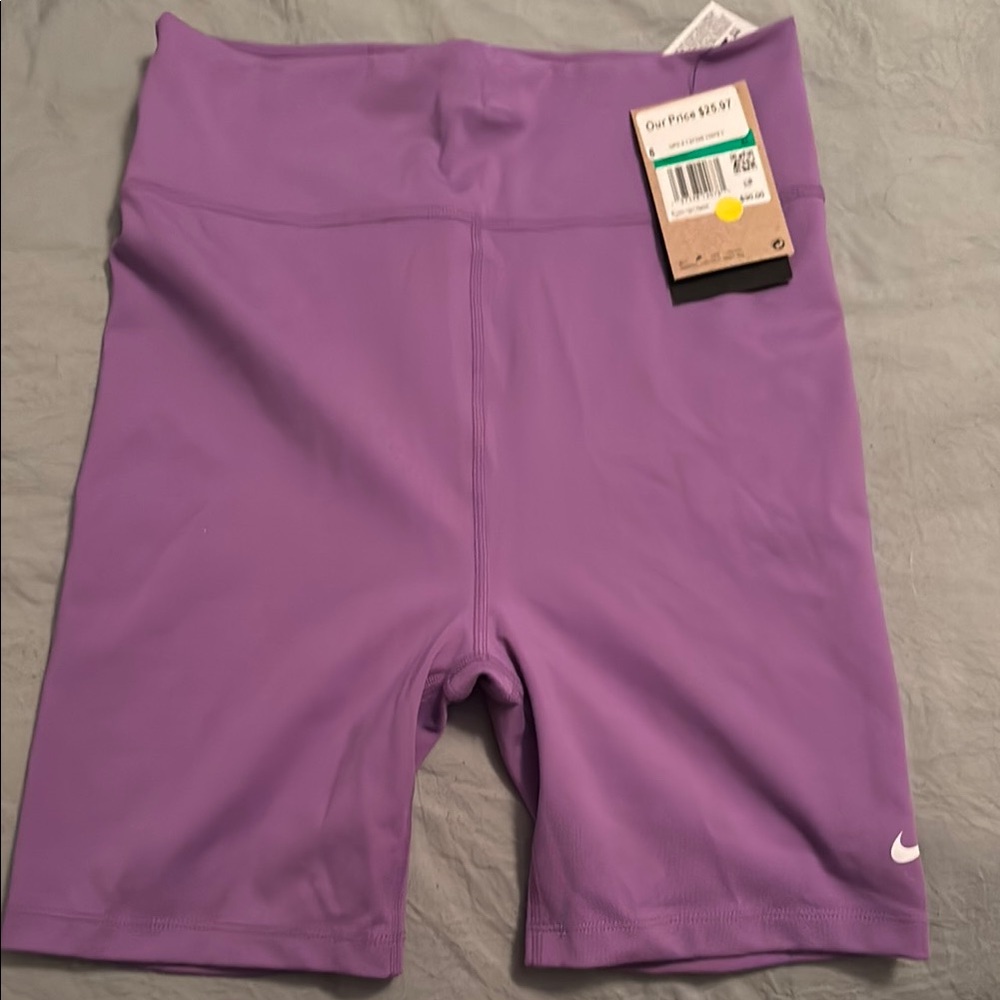Nike Girls XL Purple Bike Shorts